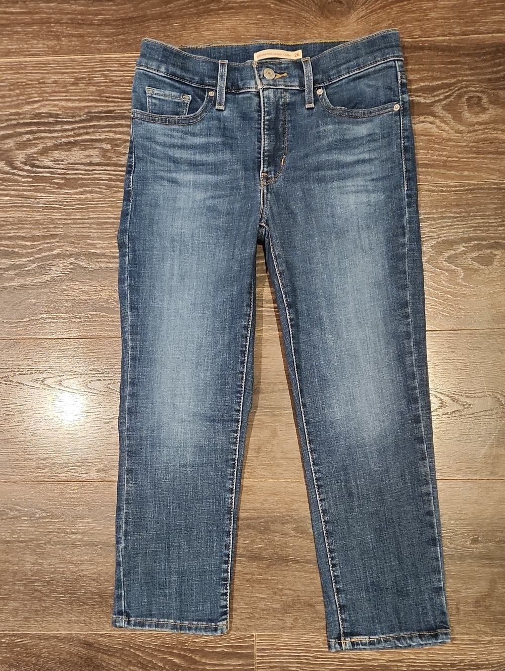 ❤️ LEVIS 311 SHAPING SKINNY CAPRI JEANS, 2 (26)